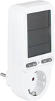 Medidor de costo de energía Q-link - conectado a tierra - digital - memoria - blanco