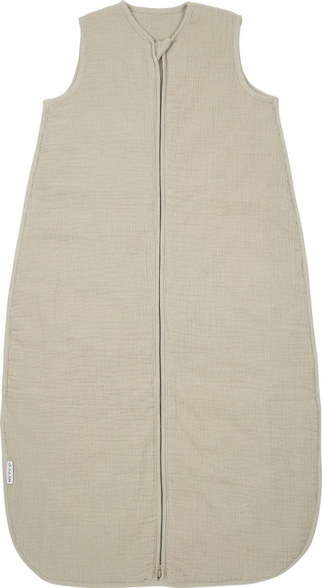 Sacco nanna Meyco Baby Uni foderato - idrofilo prelavato - sabbia - 70 cm - 2.0 tog
