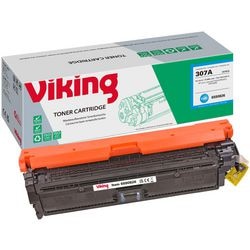 Cartucho de tóner vikingo hp cp 5225 ce741a cian