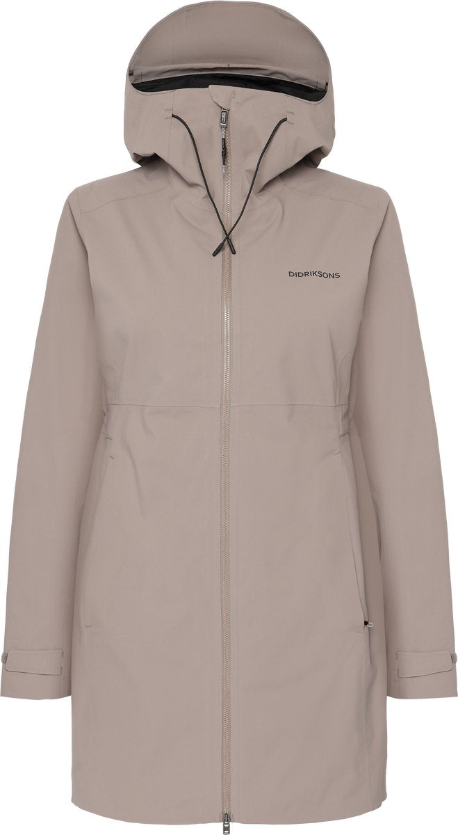 Giacca outdoor da donna Didriksons Bea Wns Parka 6 - marrone cenere