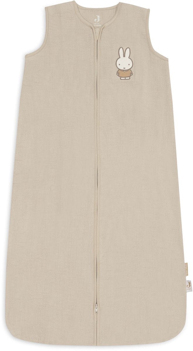 Jollein saco de dormir bebé sin mangas 90cm - hidrófilo - miffy applique family farm
