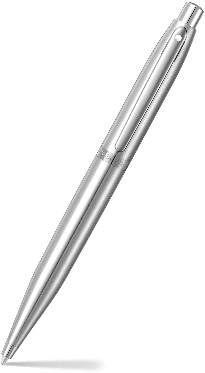 Bolígrafo Sheaffer - vfm - acabado en cromo cepillado - punta m - color de escritura negro - sf-e2942651