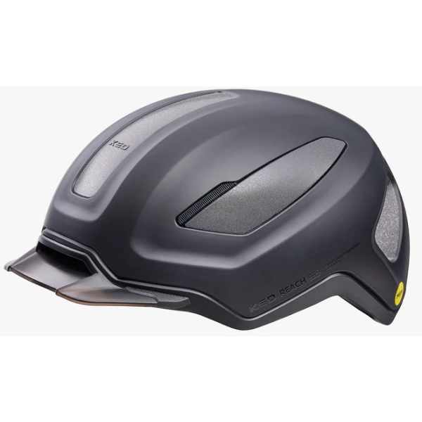 Casco da bicicletta Ked Reach DT Medium 54-58 cm Black Matt