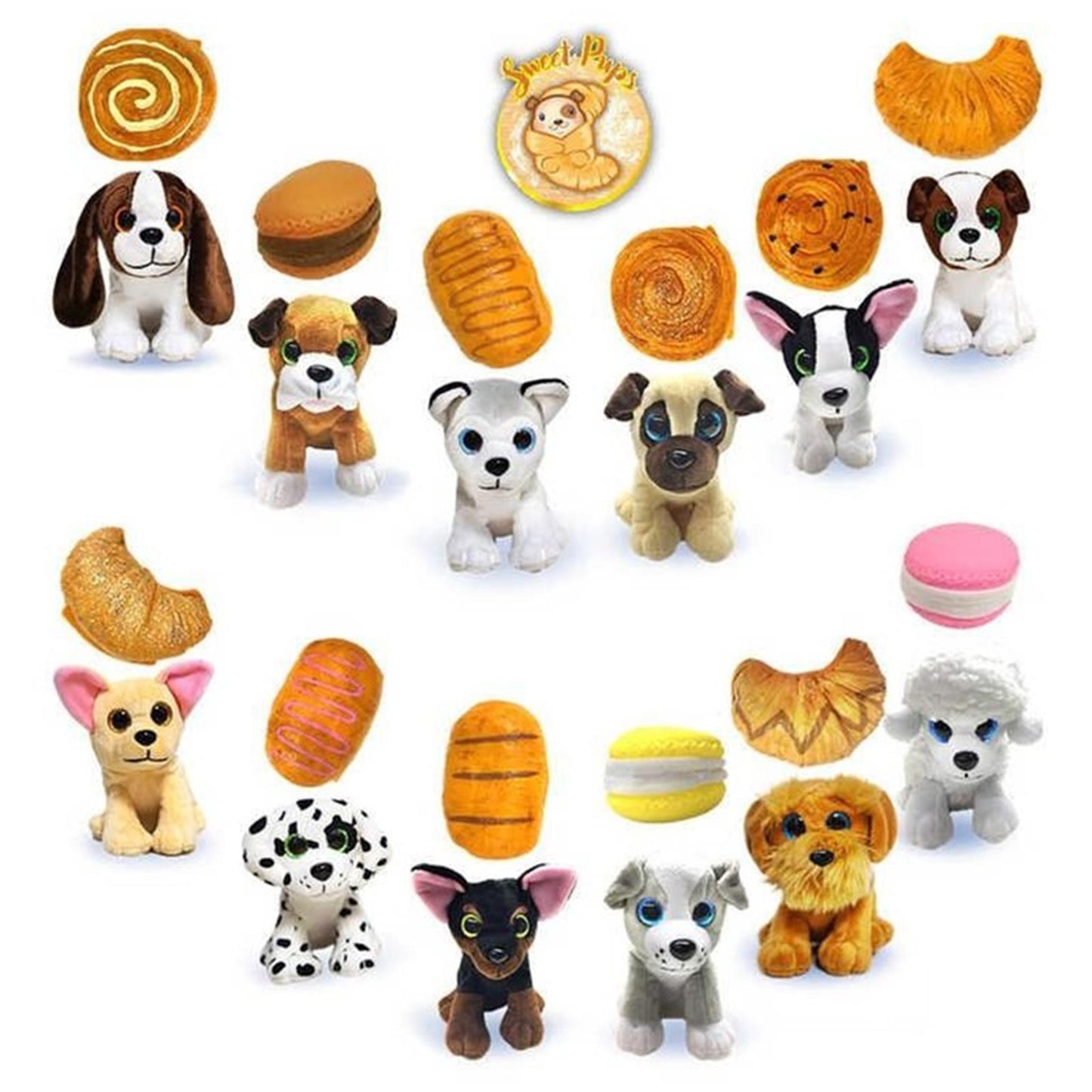 Peluche Sweet Cachorros 2 en 1 13cm