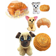 Sweet pups 2-in-1 knuffel 13cm geparfumeerd - afbeelding 1