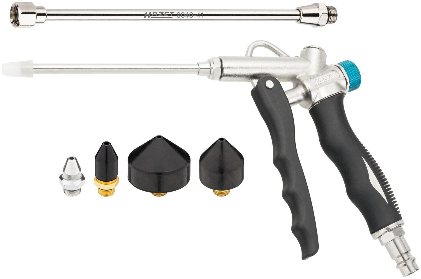 Hazet ausblaspistolensatz 9040-4 6 air blow guns nozzle set