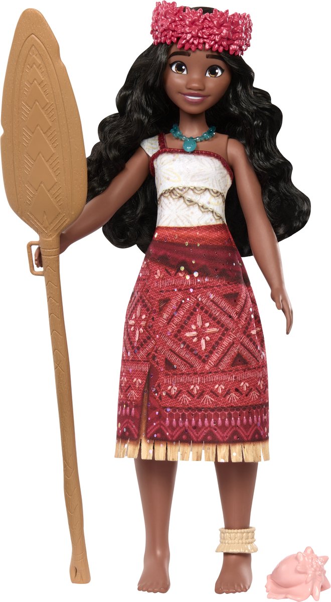 Muñeca Mattel moana 2 muñeca cantante con accesorios - juguete.