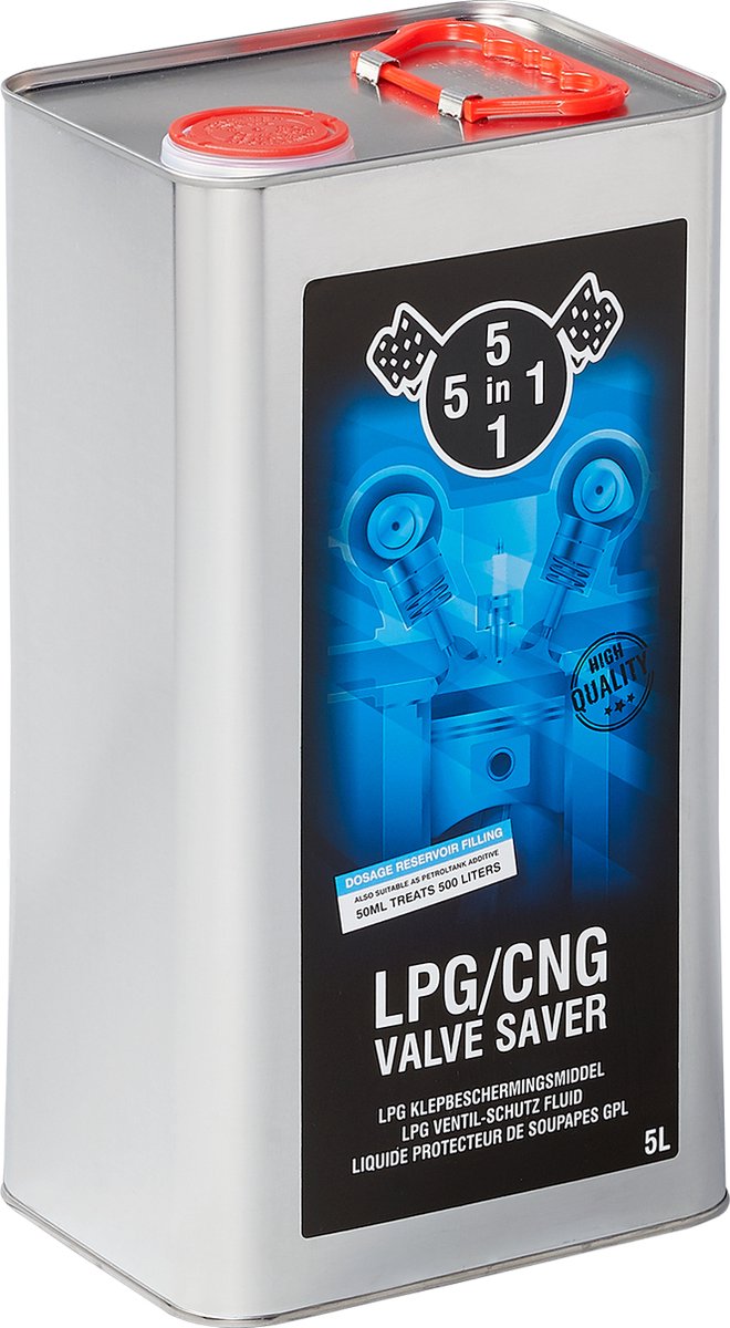 Lubrificante per valvole GPL 5in1 5 litri