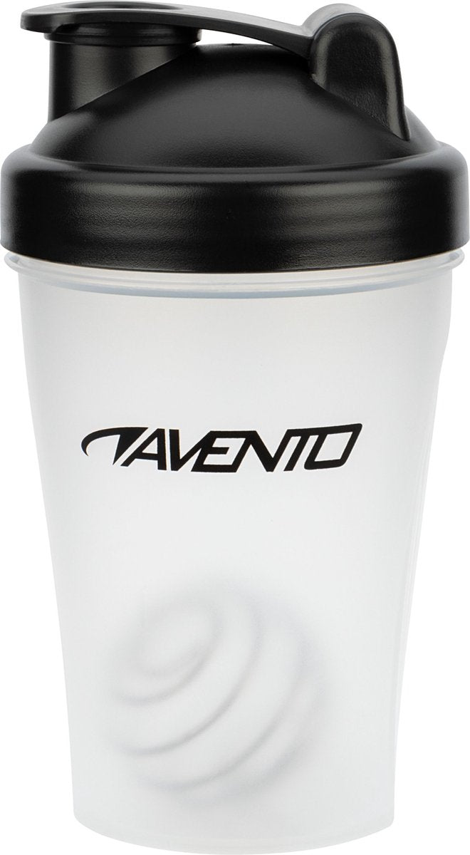 Vaso para batidos Avento - negro transparente - 0,40 l