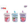 Menú esponjoso batido de peluche con fruta - 20cm