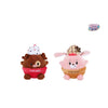 Menú esponjoso cupcake oso 2culo 14cm