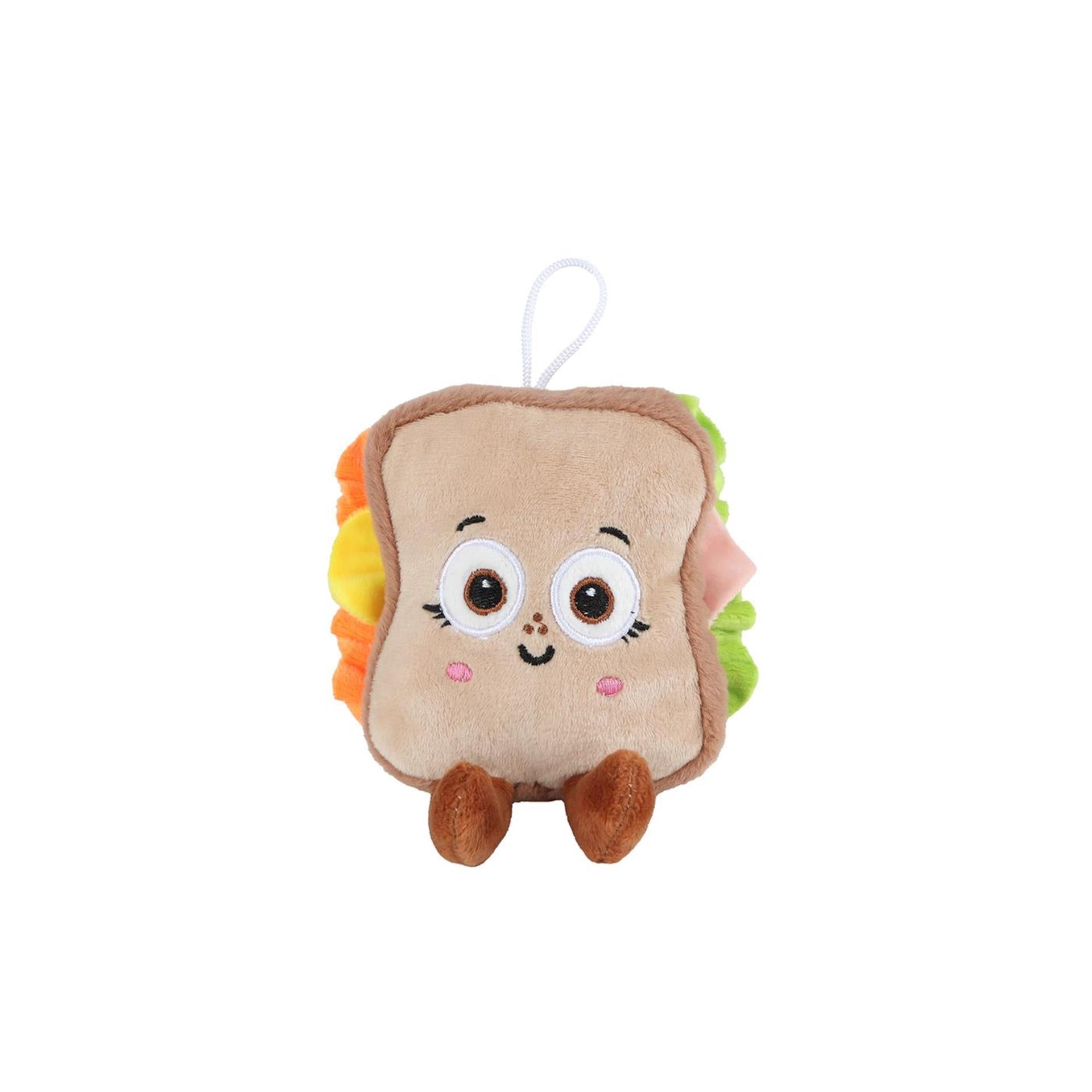 Peluche de comida con menú esponjoso - 13 cm