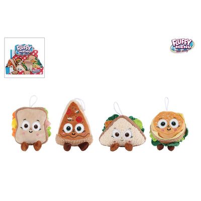 Peluche de comida con menú esponjoso - 13 cm