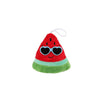 Menú esponjoso peluche fruta con gafas de sol - 6cm