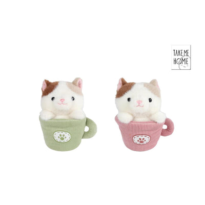 Take me home poes in mok pluche 18cm