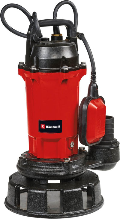 Bomba eléctrica para aguas residuales Einhell ge-dp 900 cut - 900 w - 16.000 l h - sistema de corte integrado para triturar suciedad gruesa y objetos sólidos