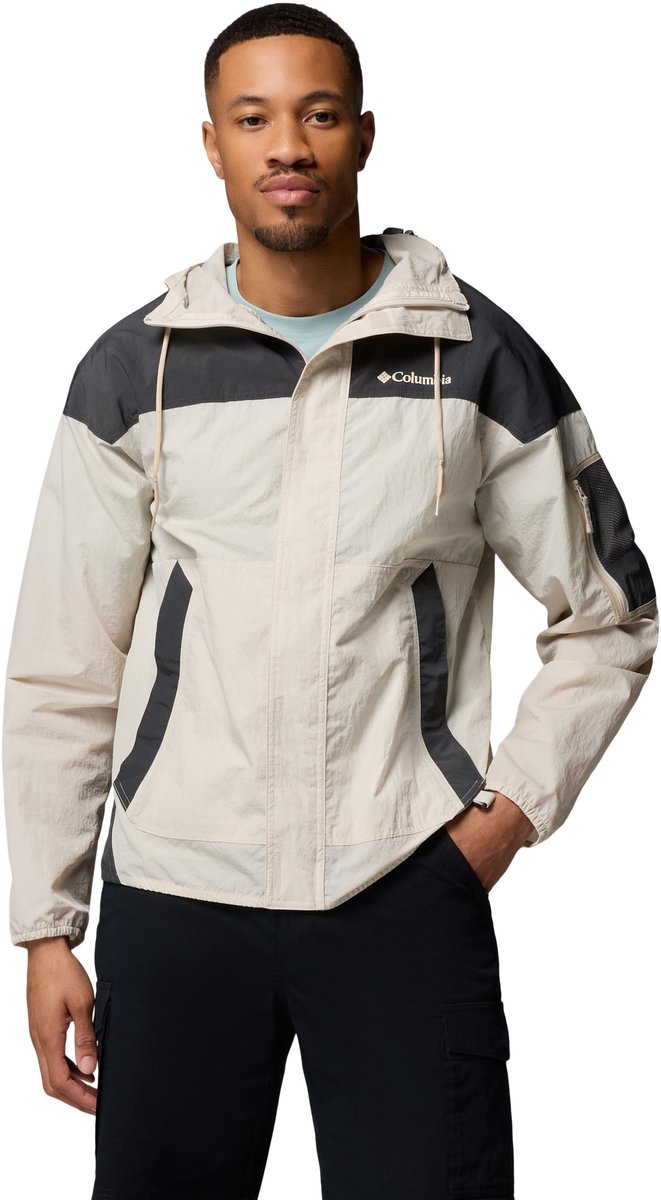 Giacca da esterno Columbia challenger™ ii giacca a vento da uomo - pietra scura, squalo