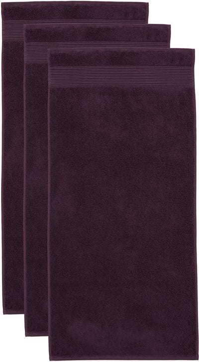 Juego de 3 toallas beddinghouse transparentes - verde oscuro
