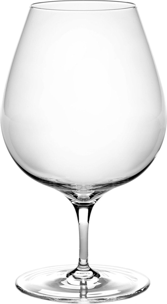 Serax - sergio herman inku - bicchiere da vino - trasparente - 9 ø - 50cl - 4 pezzi