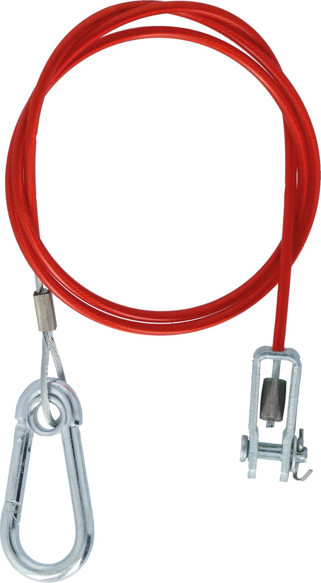 Cavo staccabile Carpoint con moschettone | 100 cm| 1500n 150kg | cavo staccabile per rimorchio e roulotte