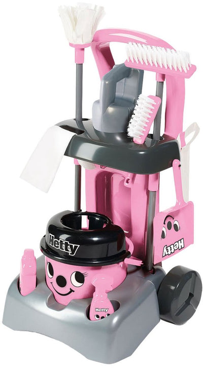 Casdon hetty - Carrello per la pulizia deluxe - Set per la pulizia dei giocattoli