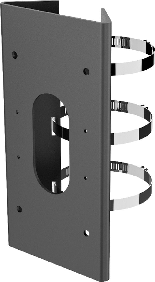 Hikvision ds-1475zj-sus zwart beugel voor paalbevestiging