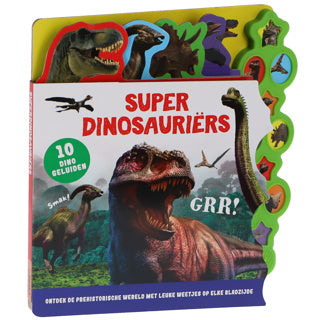 Rebo publishers geluidenboek super dinosauriers