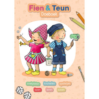 Fien teun libro di attività | 2 pezzi