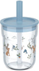 Mepal mio tazza per bambini con cannuccia olandese - 250 ml - facile da tenere in mano - stoviglie per bambini - amici della foresta