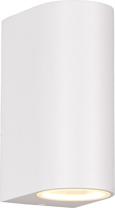Trio Roya - lámpara de pared - blanco mate - excl. 2x gu10 4,9w - iluminación exterior - ip44