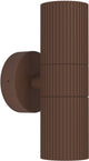 Lampada da parete da esterno Eglo tomelloso - gu10 - 20 cm - marrone scuro