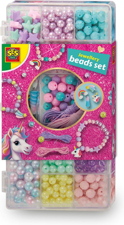 Set di perline di gioielli SES - Unicorno