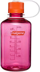Nalgene - botella de boca estrecha - botella para beber - botella de agua - 500 ml - violeta fucsia con llama sustentada ¡nueva!