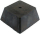 Busching rubber blok rubber blocks 150x150x70m uni for lifting platforms