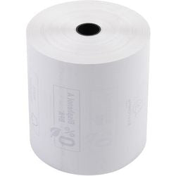 Rotolo registratore di cassa exacompta 43809e 80x80x12mm 85m bianco