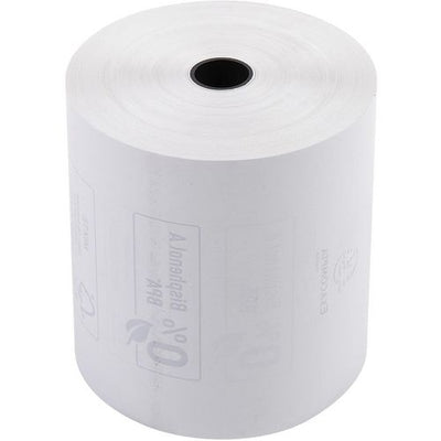 Rotolo registratore di cassa exacompta 43809e 80x80x12mm 85m bianco