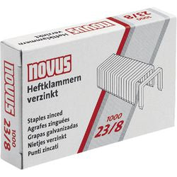 Graffette novus 042-0040 argento 1000 pezzi