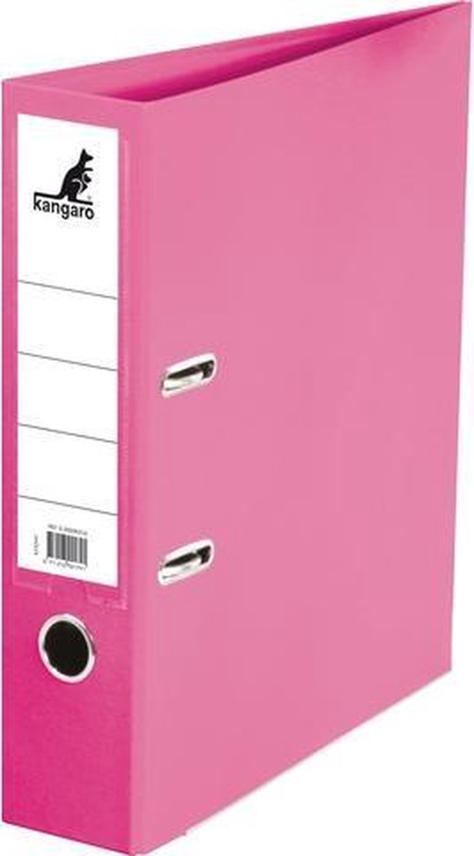 Carpeta canguro - a4 - 2 anillas - rosa - ancho del lomo 75 mm - k-3000k064