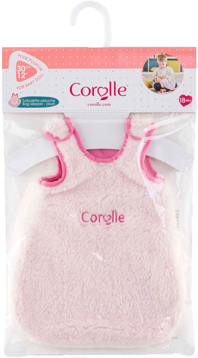 Sacio de dormir Corolle Plush para muñecas, 30 cm