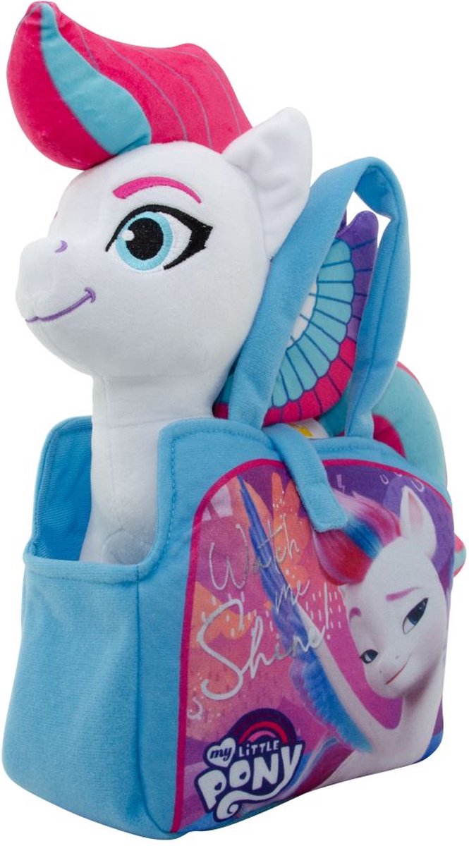 My little pony hasbro - - peluche - izzy con bolsa mágica - 25cm