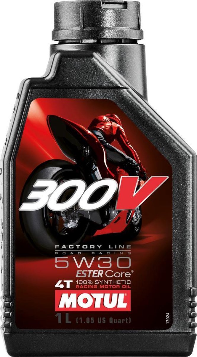 Motul 300v 5w30 4t linea di fabbrica corsa su strada 1 litro