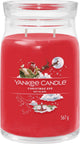 Yankee Candle - vela perfumada en tarro grande de Nochebuena - 90 horas de combustión - dos mechas