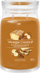 Yankee Candle - Vela perfumada en tarro grande con pan de plátano especiado - 90 horas de combustión - dos mechas