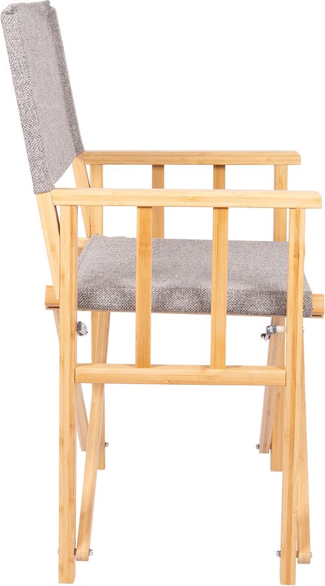 Bo-camp - urban outdoor - silla de director - chichester - gris