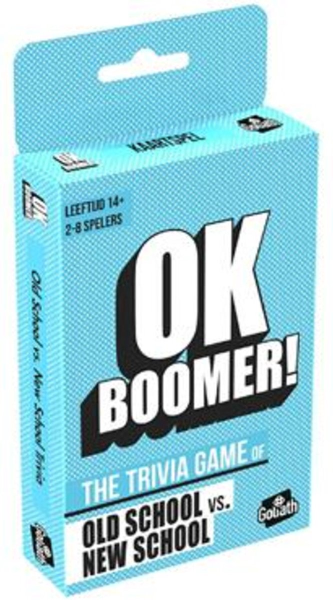 Goliath OK Boomer! Gioco di carte