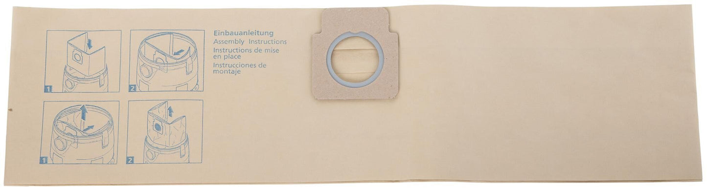 Nilfisk stofzuigerzak filter bag pack.a 5 pcs.