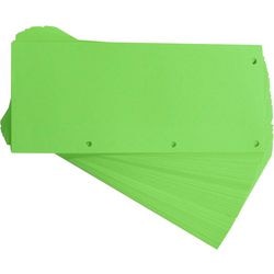 Tiras divisorias oxford duo verde 60 piezas