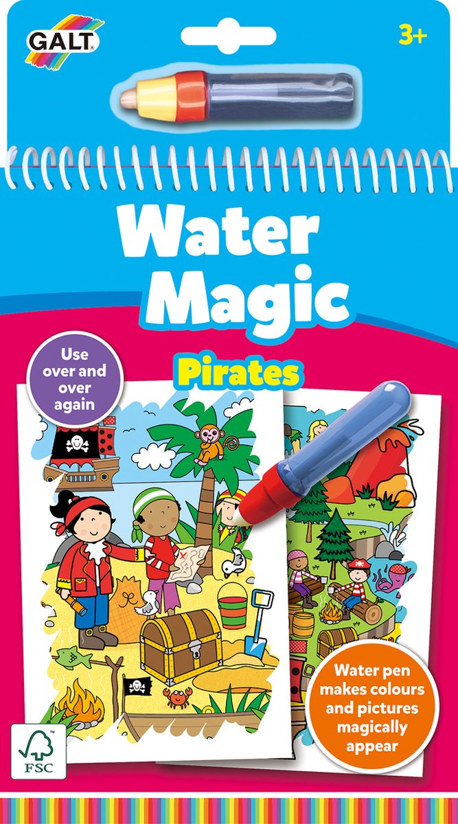 Galt gioca con la magia dell'acqua - pirati, 3 anni+