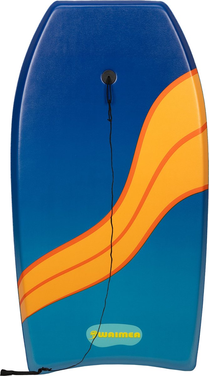 Waimea bodyboard - slickbottom - 93 cm - blue orange