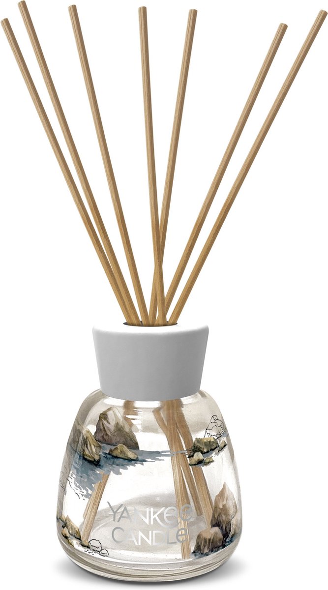 Yankee Candle - varillas aromáticas de sándalo ámbar 100 ml - perfume para el hogar - difusor de aroma
